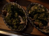 牡蠣のエスカルゴ風グラタン