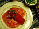 トマトとパプリカのマリネサラダ